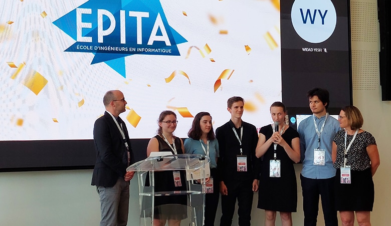Ingénieuses 2022 : le projet 404Elles de l’EPITA reçoit le prix du projet le plus original !